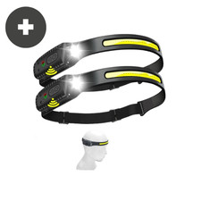 Lampe Frontale LED Noir