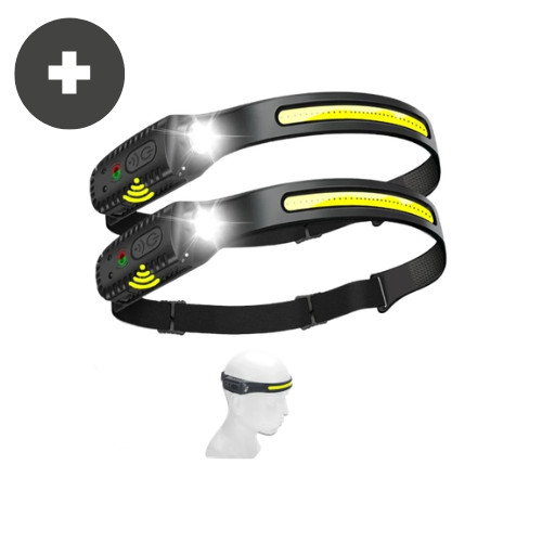 Lampe frontale led noir - lampe,
