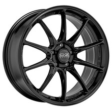 JANTES ROUES OZ RACING HYPER GT HLT POUR DACIA LOGAN 7X18 4X100 GLOSS BLACK GDV