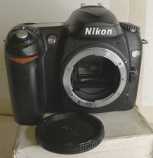 Nikon D50 Digital Camera + F Cap Body ONLY - Partially Tested  A12 - PARTS ONLY