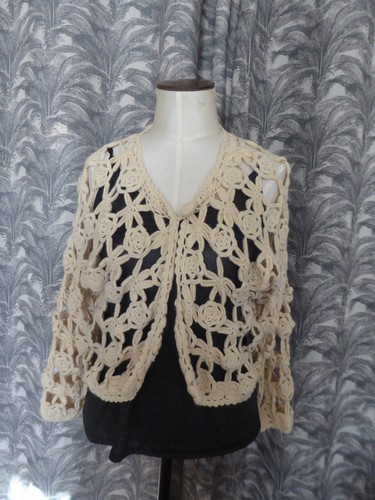 Cote lac top gilet dentelle - lac,