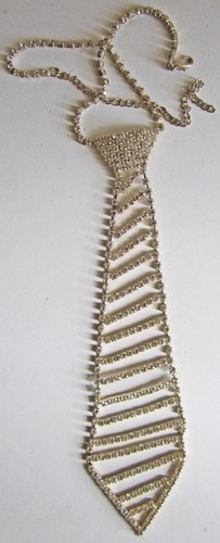 Cravate strass fantaisie - en, strass,