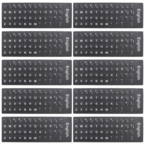 Pcs autocollants clavier - , 10