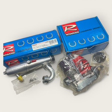 Novarossi Rx-21R 3.5cc Racing Engine Set with Muffler & Turbo Plugs, Used