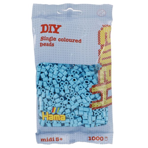 Hama perles bleu azur - perles,