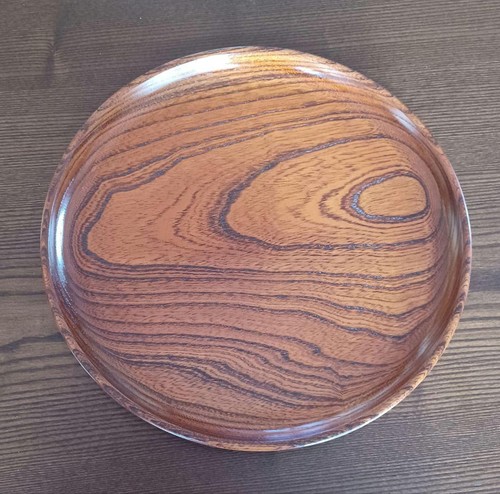 Plateau rond japonais - , en