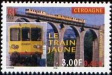 Timbre Trains France 3338 ** -