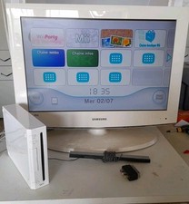 Nintendo Wii  Console - Blanche d'origine. Modèle RVL voir Détail 