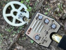 Tesoro ELDORADO uMAX Metal Detector with 9X8 inch Search Coil, Cover-NICE!!!