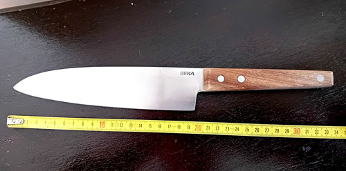 Ancien grand couteau chef - ancien,