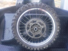 2006 HONDA CRF450R 19" REAR WHEEL DID RIM HUB TIRE CRF 450R 02-12