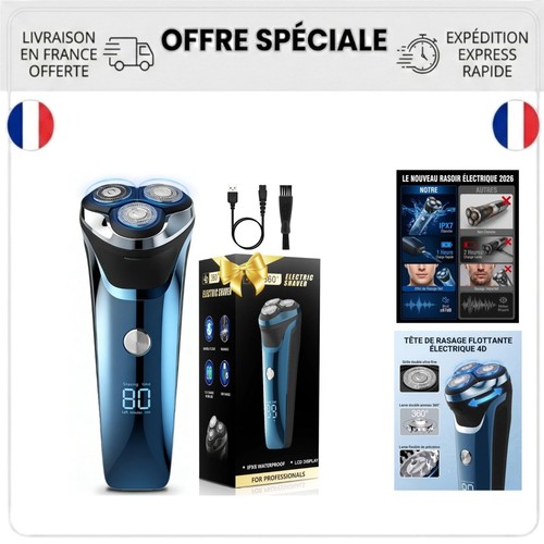 Rasoir électrique homme lcd - homme,