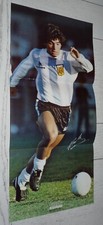 1981 DIEGO ARMANDO MARADONA BOCA JUNIORS GIANT ELEVEN FOOTBALL POSTER