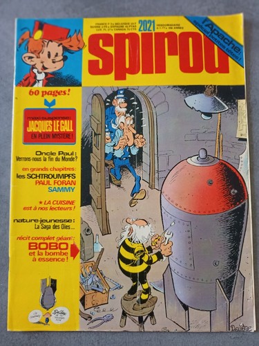 Magazine spirou 2021 1976 - magazine, n°2021