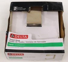 Delta 77746-CZ Vero Towel Ring, Champagne Bronze