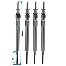 4 Bougies Préchauffage Pour