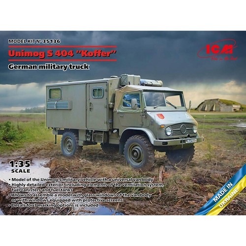 Icm 35136 unimog 404 - unimog,