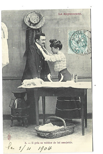 Carte fantaisie femme - carte,