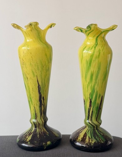 Clichy paire vase en - paire,