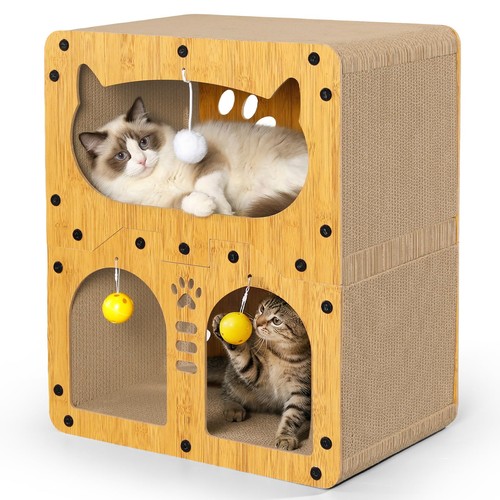 Griffoir pour chat - chat, double