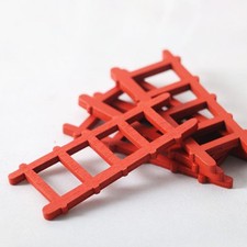  12 Pcs Echelle Decorative Accessoires Pour Maison Miniature Décoration Poupée