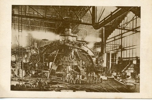 Carte postale usines du - postale,