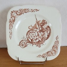 Assiette ancien XIXe faïence