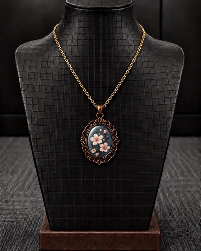 Collier plaqué carats - plaqué, or