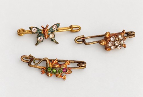 Lot broches anciennes - lot, 3