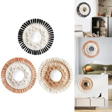 Miroir décoratif rond en