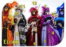 horloge pendule murale venise