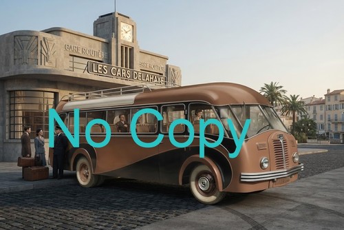 Autocar delahaye dessin - autocar, delahaye,