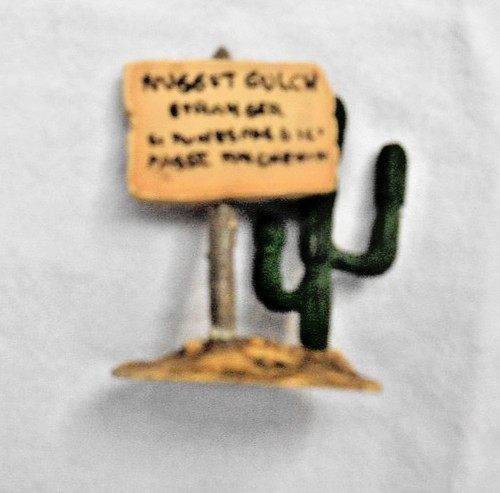 Miniature plastoy lucky comics - lucky,