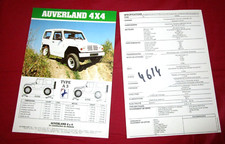 N°4614 /  AUVERLAND 4 x 4