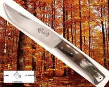 *ANCIEN COUTEAU PLIANT RÉGIONAL *ALPIN*BS . GARANTI*LES 3 VERTUS THÉOLOGALES*