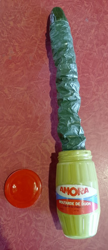 Rare pot moutarde farce - rare,