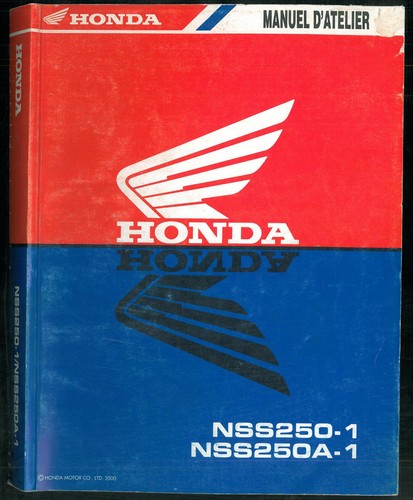 Revue atelier honda nss 250 - d'atelier,