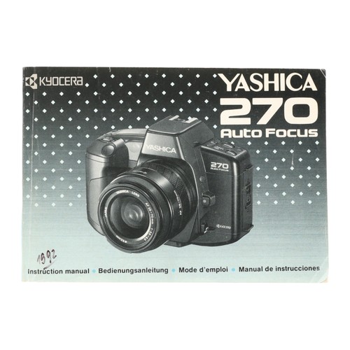 Yashica 270 autofocus - 270, kyocera