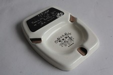 Café de la paix Paris 1955 Enamel Cast Iron Ashtray (70083)