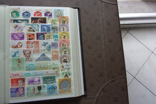 Hongrie lot timbres obl - lot,