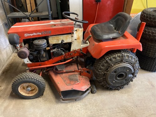Simplicity tractors model - 2,