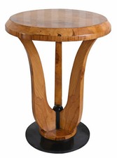 Plateau à Thé Antique Barocktisch Table D'Appoint Bois de Racine Basse Baroque