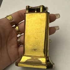 Briquet De Table Dunhil Doré