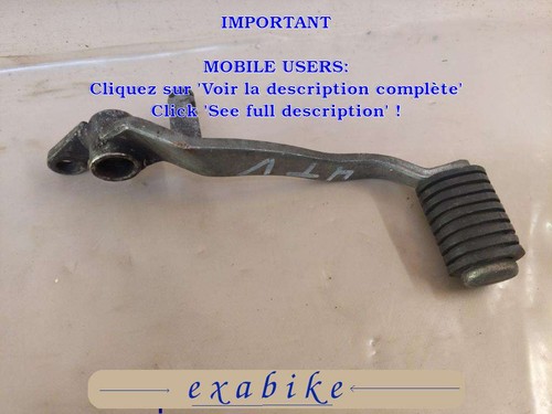 Pedale frein pour - pedale, de