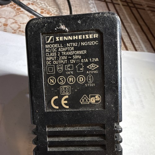 Sennheiser adaptateur cc - adaptateur, ca/cc