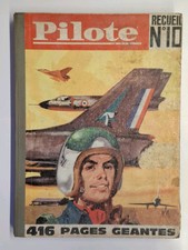 BD Recueil Magazine Pilote Reliure Éditeur Num 10 EO 1962