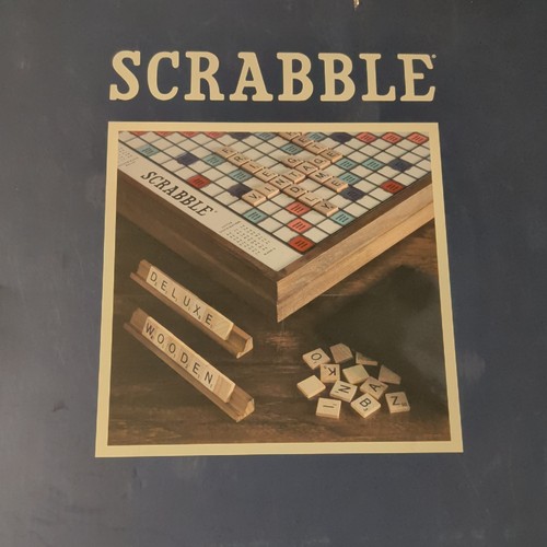 Scrabble deluxe vintage - scrabble,