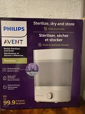 Philips AVENT Premium SCF293/00 Baby Bottle Sterilizer, Dry and Store