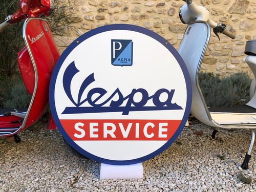 Enseigne vespa acma service - acma, 80