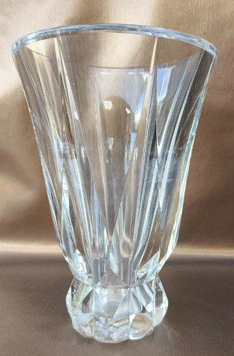 Grand vase cristal massif - grand, en